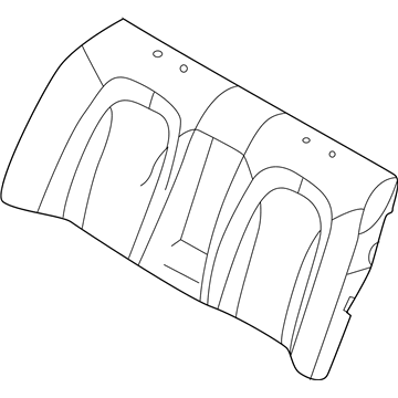 Kia 89300M7001B41 Back Assembly-Rr Seat