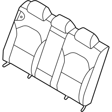 Kia 89310M7000 Frame Assembly-Rr Seat B