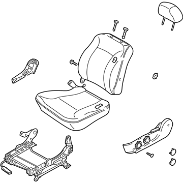 Kia 9K2NA57150A902 Seat-Front ,LH