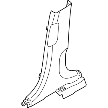 Kia 85835Q5100WK Trim Assembly-Ctr Pillar