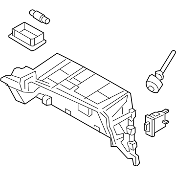 Kia 84540C6000BHH Cover Assembly-Glove Box