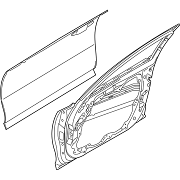 Kia 76004J5000 Panel Assembly-Front Door