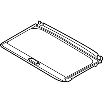 Kia 81666A7200WK Sunshade Assembly-Sunroof