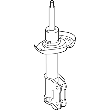 Kia 54650B2500 Strut Assembly-Front ,Lh