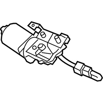 Kia 981101U000 Windshield Wiper Motor Assembly