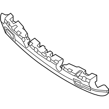 Kia 866204D010 ABSORBER-Rear Bumper