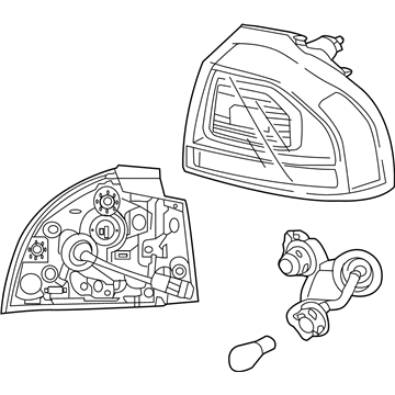 Kia 92401G5110 Lamp Assembly-Rear Combination