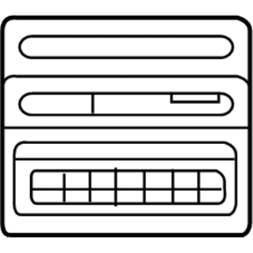 Kia 324503CCA0 Label-Emission Control