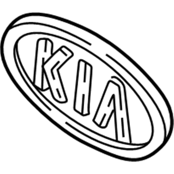 Kia 0K6B051720 Emblem