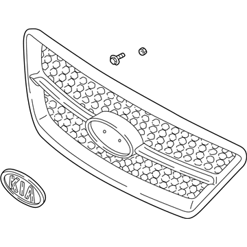 Kia 863503E510 Radiator Grille Assembly