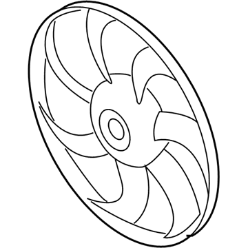 2012 Kia Borrego A/C Condenser Fan - 252313E950