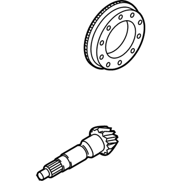 Kia 5303039210 Gear Set-Rear Differential