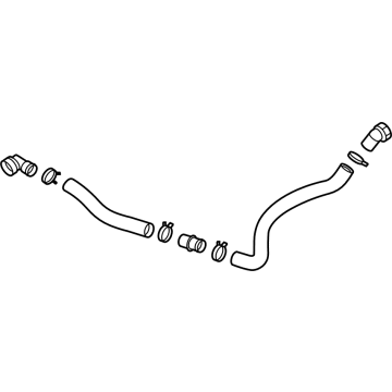 2023 Kia Sorento Radiator Hose - 25415P2600