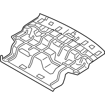 Kia 857503R100 Frame Assembly-Partition