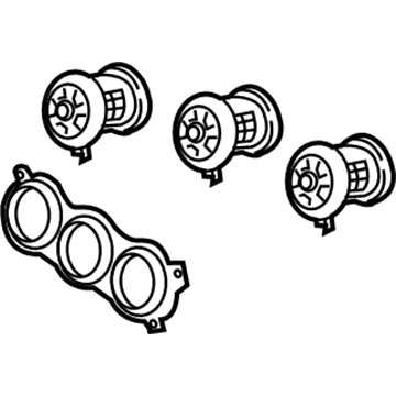 Kia 97450J5000WK Duct-Center Air VENTILATOR