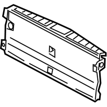 Kia 0K2BJ68961K96 Trim-Trunk End