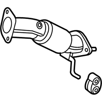 Kia 286102T320 Front Muffler Assembly