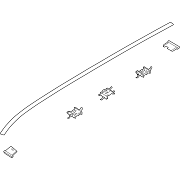 Kia 87230R0100 MOULDING Assembly-Roof,L