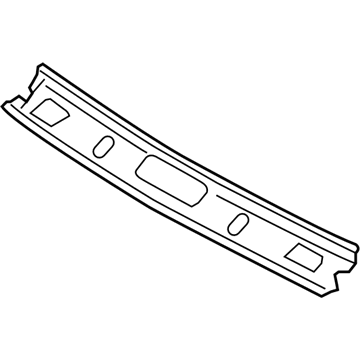 Kia 671212T001 Rail-Roof Front