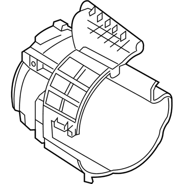 Kia 97123E4000 Case-Heater Blower,L