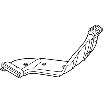 Kia 97360B1000 Duct-Rear Heating,LH