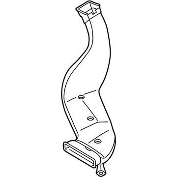 Kia 97370B1500 Duct-Rear Heating,RH