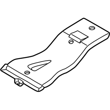 Kia 97365D2000 Duct Assembly-Rr,LH