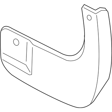Genuine Kia OEM Front And Rear Splash Guard Set For 2012-2013 Kia Soul