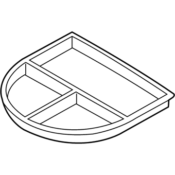 Kia 857501M000VA Tray-Luggage,Center