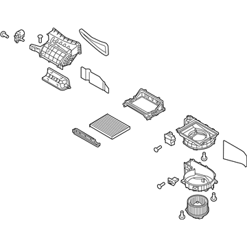 Kia 97100A7000 Blower Unit