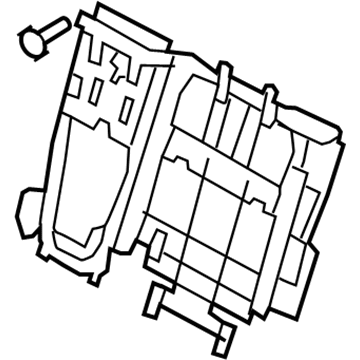 Kia 893102J100 Frame Assembly-2ND Seat