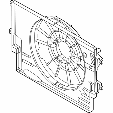 2021 Kia Seltos Fan Shroud - 25350Q5000