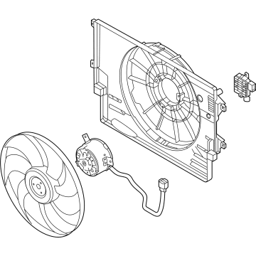 Kia Seltos Cooling Fan Assembly - 25380Q5000