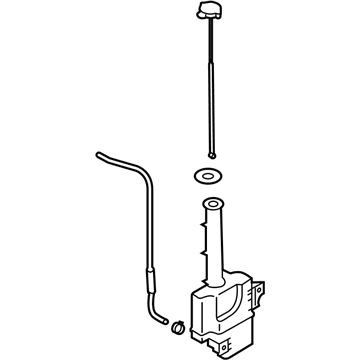 Kia 254303F000 Radiator Reservoir Assembly