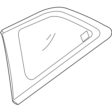 Kia 878101M220 Glass Assembly-Quarter Fixed