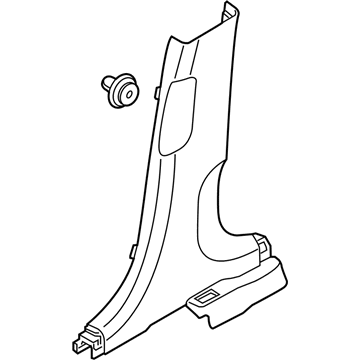 Kia 85845D9500GBU Trim Assembly-Center Pillar