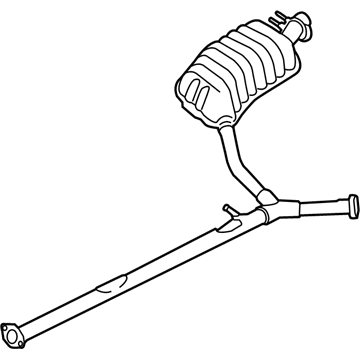 2016 Kia Cadenza Exhaust Pipe - 287113R830