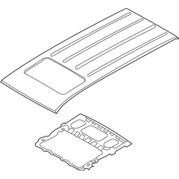 Kia 671114D521 Panel-Roof