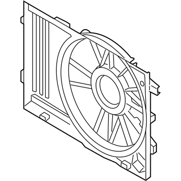 Kia Sportage Fan Shroud - 253502E400