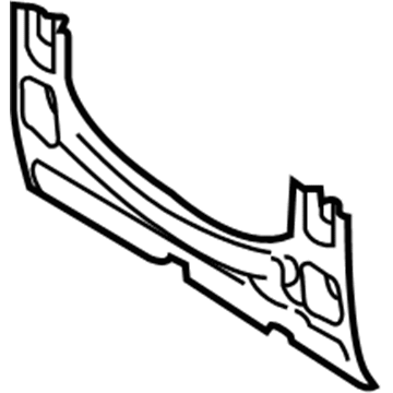 Kia 847552K000 Bracket-Knee BOLSTER