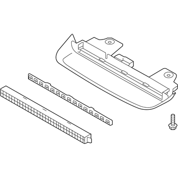 Kia 927003R000 Lamp Assembly-High Mounted Stop