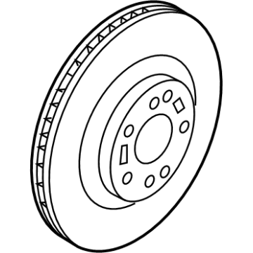 Kia Carnival Brake Disc - 51712R0050