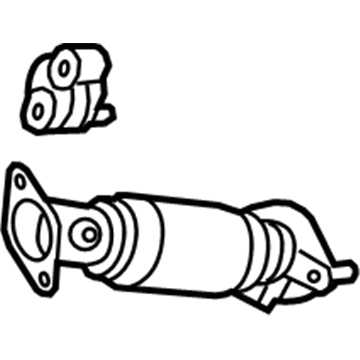 Kia 28610A7490 Front Muffler Assembly