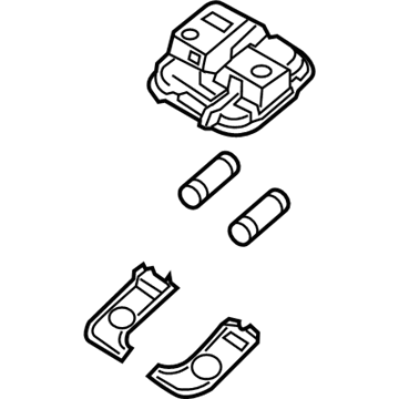 Kia 928101W000DCM Lamp Assembly-OVERHEADEAD Console