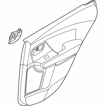 Kia 83305Q4060EE0 PANEL ASSY-REAR DOOR