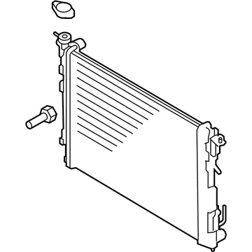 Kia 253102S500 Radiator Assembly