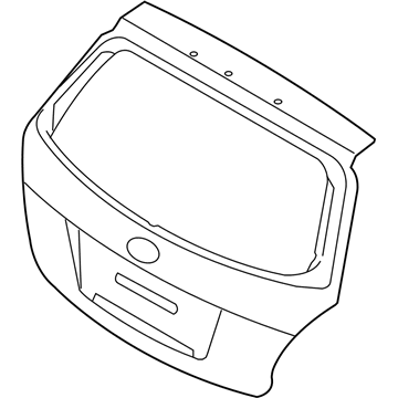 Kia 737001G210 Panel Assembly-Tail Gate