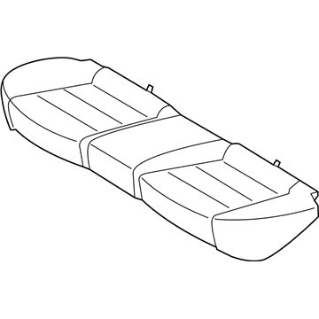 Kia 89150A7010 Pad Assembly-Rear Seat