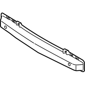 Kia 866302F010 Beam Assembly-Rear Bumper