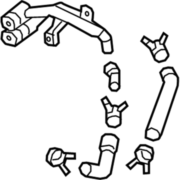 Kia 282352B800 Pipe & Hose Assembly-TURBOCHANGER